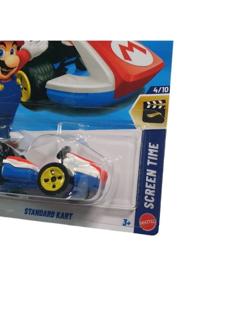 Hot Wheels Mario Kart Standard Screen Time Series Mattel Diecast Collectible